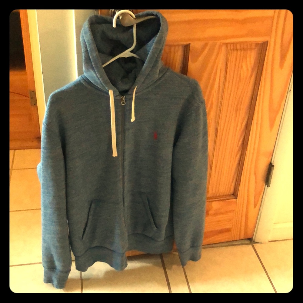 Polo full zip sweatshirt